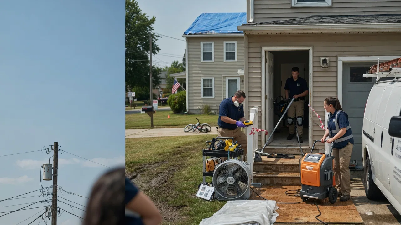 Water Damage Repair in Estelline, TX near me